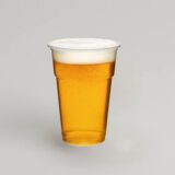 10oz(295ml) Clear Plastic Flexy Half Pint To Brim Glasses (CE Marked)