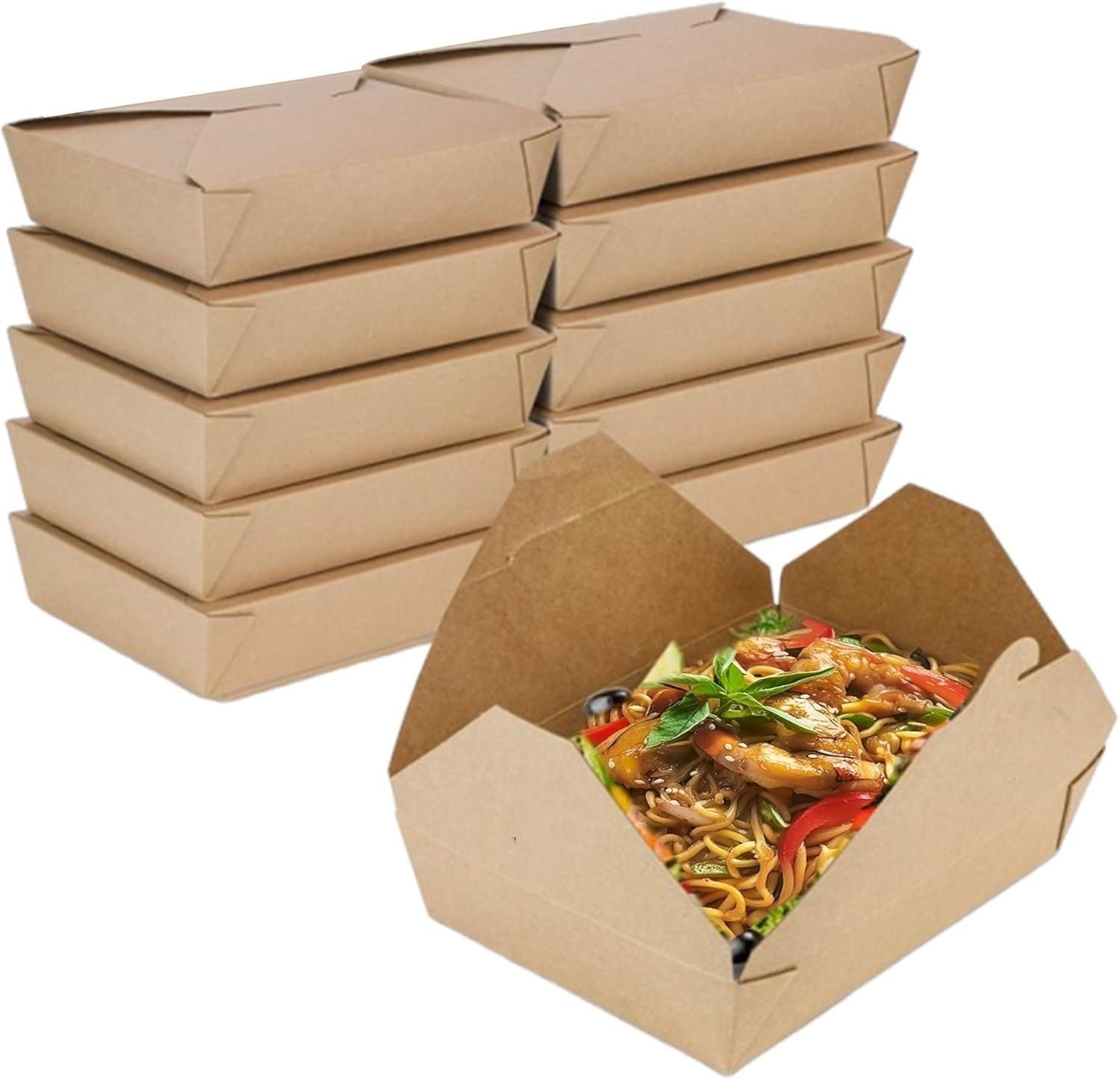 takeaway-food-snack-boxes-leak-proof-kraft-deli-food-takeout-container