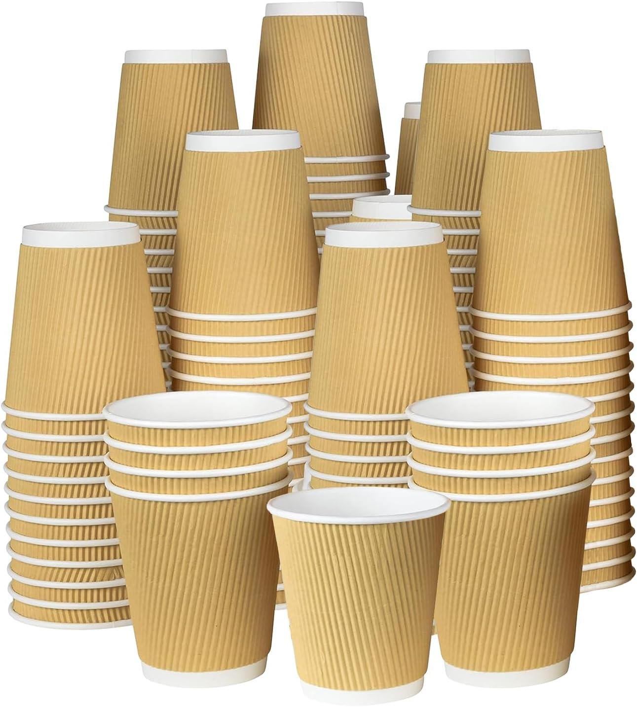 4oz Kraft Ripple Paper Coffee Cups - Image 7