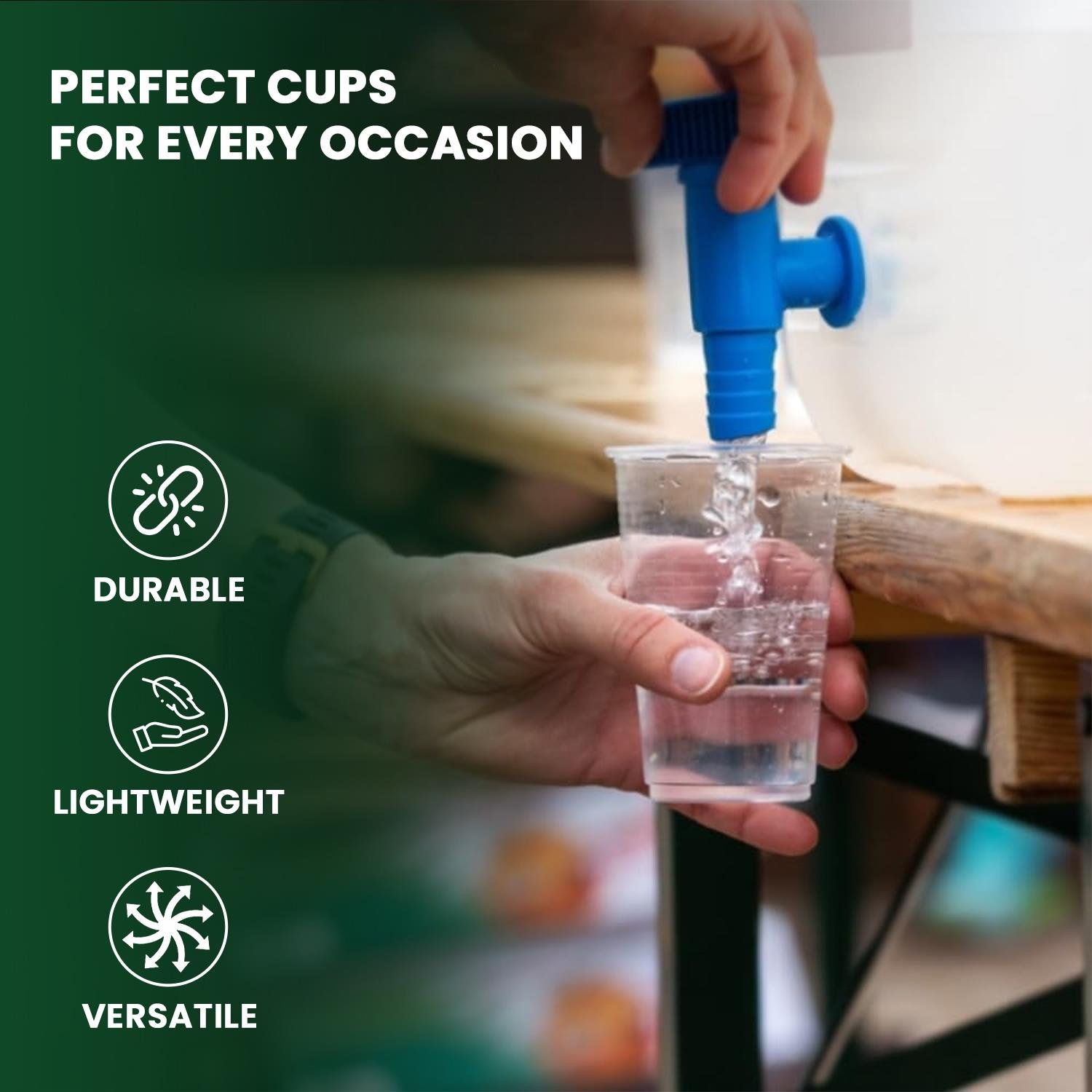 7oz(207ml) Clear Plastic Vending Cups - Image 6