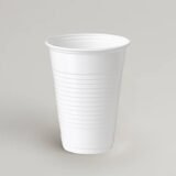 7oz (207ml) White Plastic Vending Cups