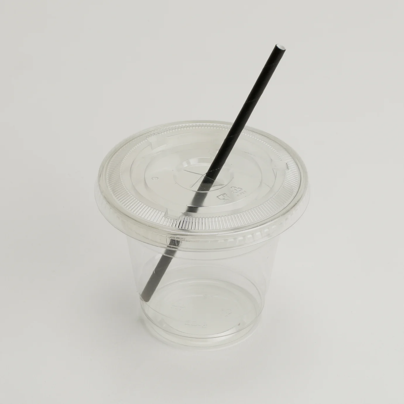 Black Paper Drinking Straws 200mm x 6mm - Image 2