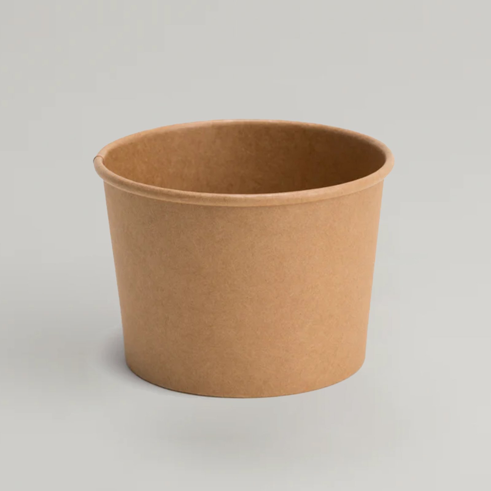 12oz (354ml) Kraft Heavy Duty Paper Soup Container