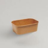 26oz (750ml) Heavy Duty Kraft Rectangular Paper Food Container