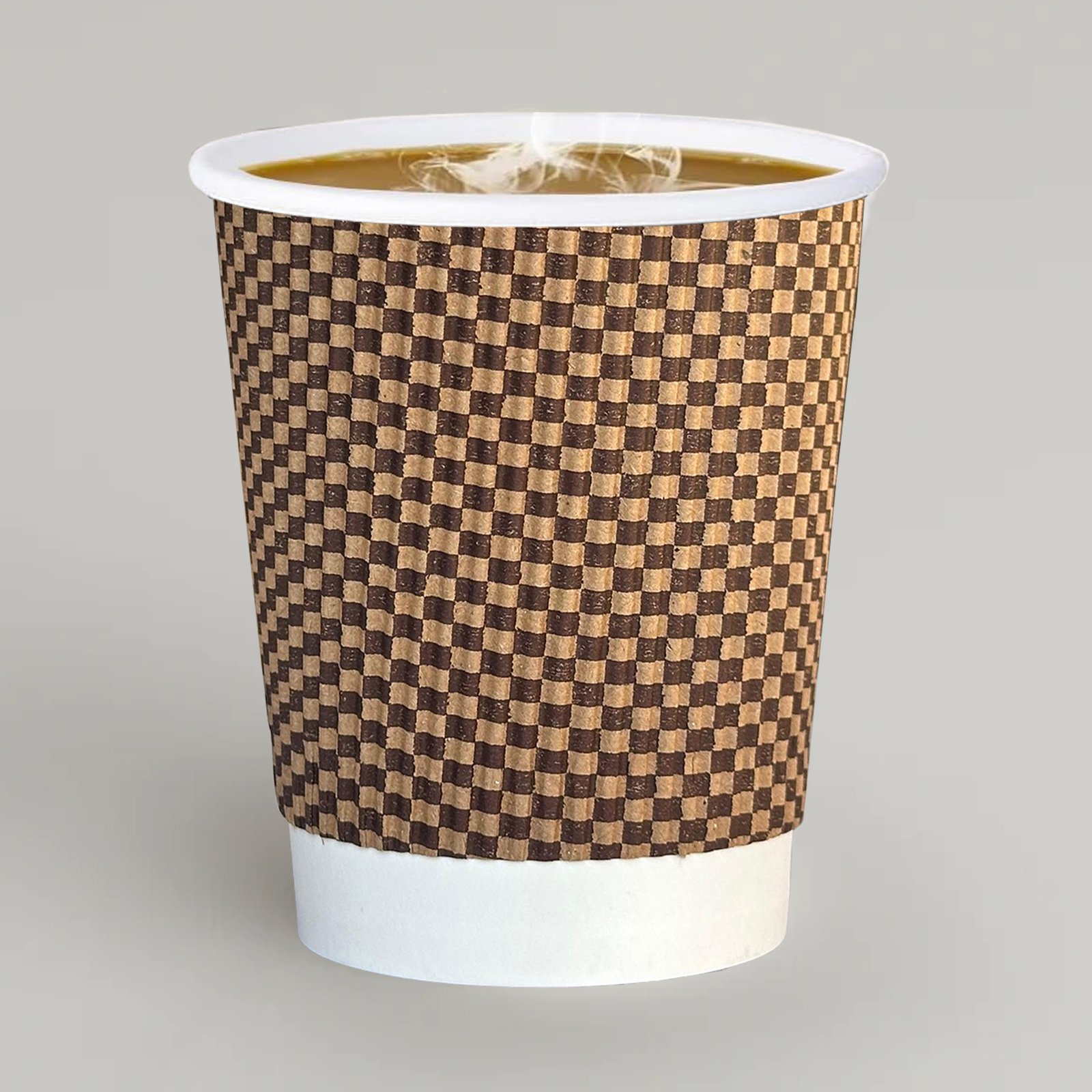 8oz Premium VIP Chex Ripple Paper Coffee Cups