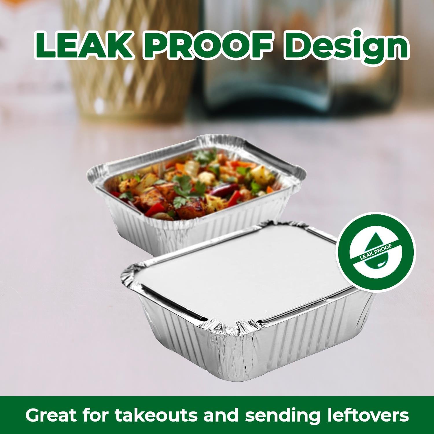 No. 1 Aluminium Foil Containers - Image 3