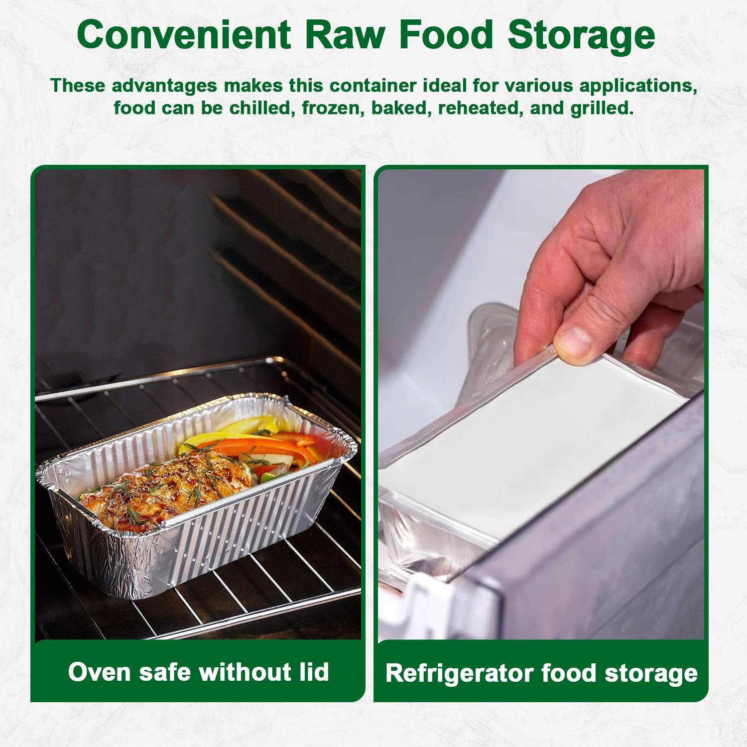 No. 6A Aluminium Foil Container - Rectangular - Image 5