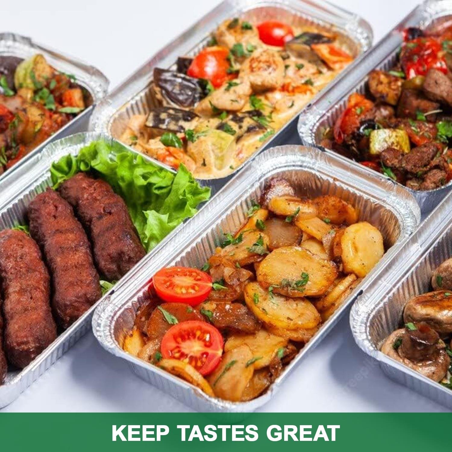 No. 6A Aluminium Foil Container - Rectangular - Image 8