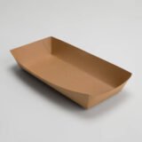 Large Kraft Greaseproof Food Tray