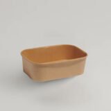 22oz (650ml) Heavy Duty Kraft Rectangular Paper Food Containers