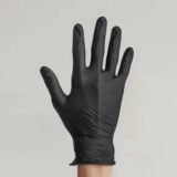 Black Nitrile Gloves - Medium