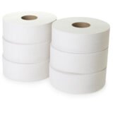 Jumbo Toilet Roll 76mm Core 300m