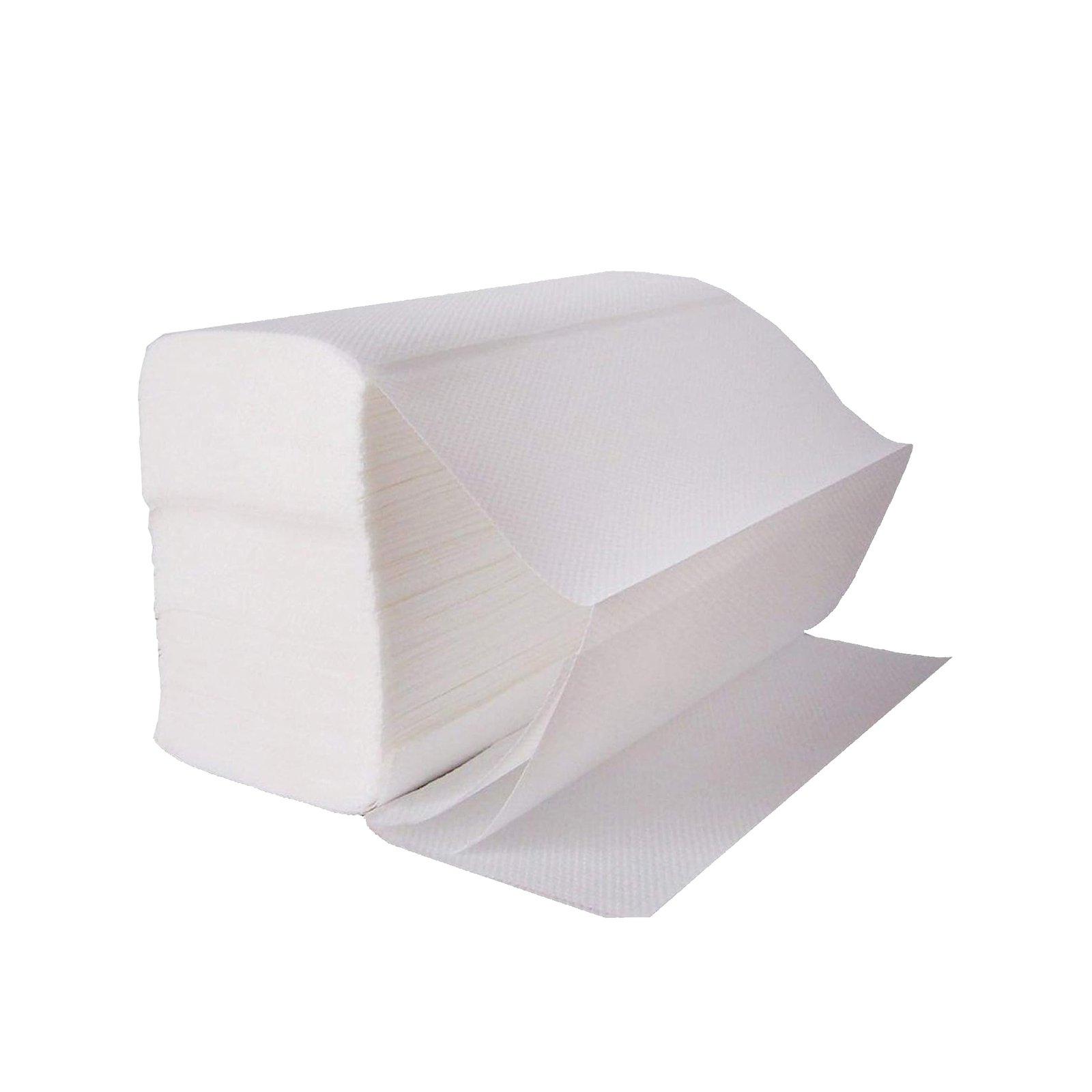 White Z Fold Paper Hand Towels - 2 Ply - Image 2