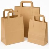 Kraft Paper Bags With Handles SOS Bags
